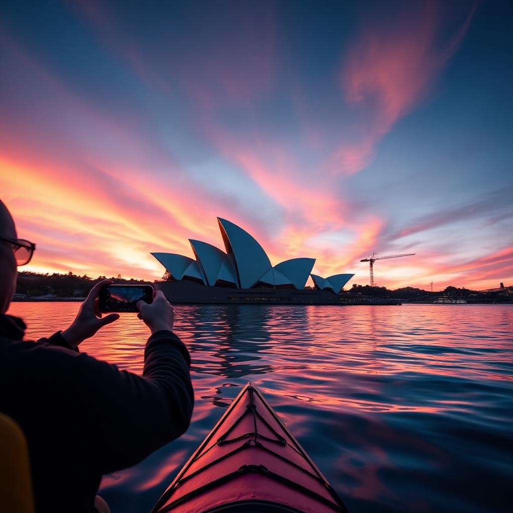 Best Opera House Photo Angles from a Kayak